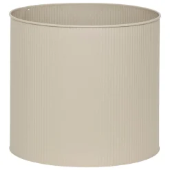 Macetero AZE metálico beige 27cm