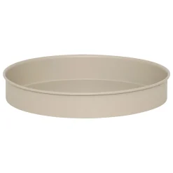 Macetero AZE metálico beige 27cm