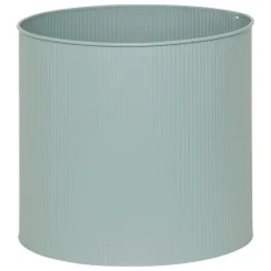 Macetero AZE metálico verde 27cm