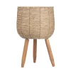 Macetero de fibra natural 39cm