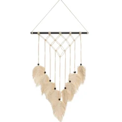 Macramé SAFARI beige 68x45cm
