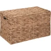 Maleta ORIGINES beige de rafia 46x76cm