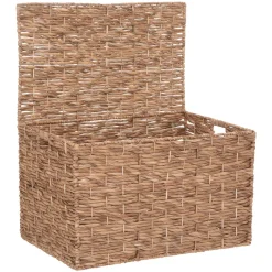 Maleta ORIGINES beige de rafia 46x76cm