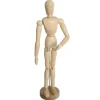 Maniquí Decorativo De Madera 9x6x33Cm