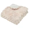 Manta ADRIEL beige pelo 80x180cm