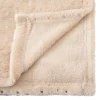 Manta Berlingot Beige 75x100Cm