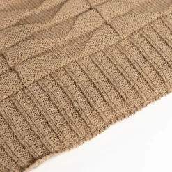 Manta CHEVRON beige 130x160cm
