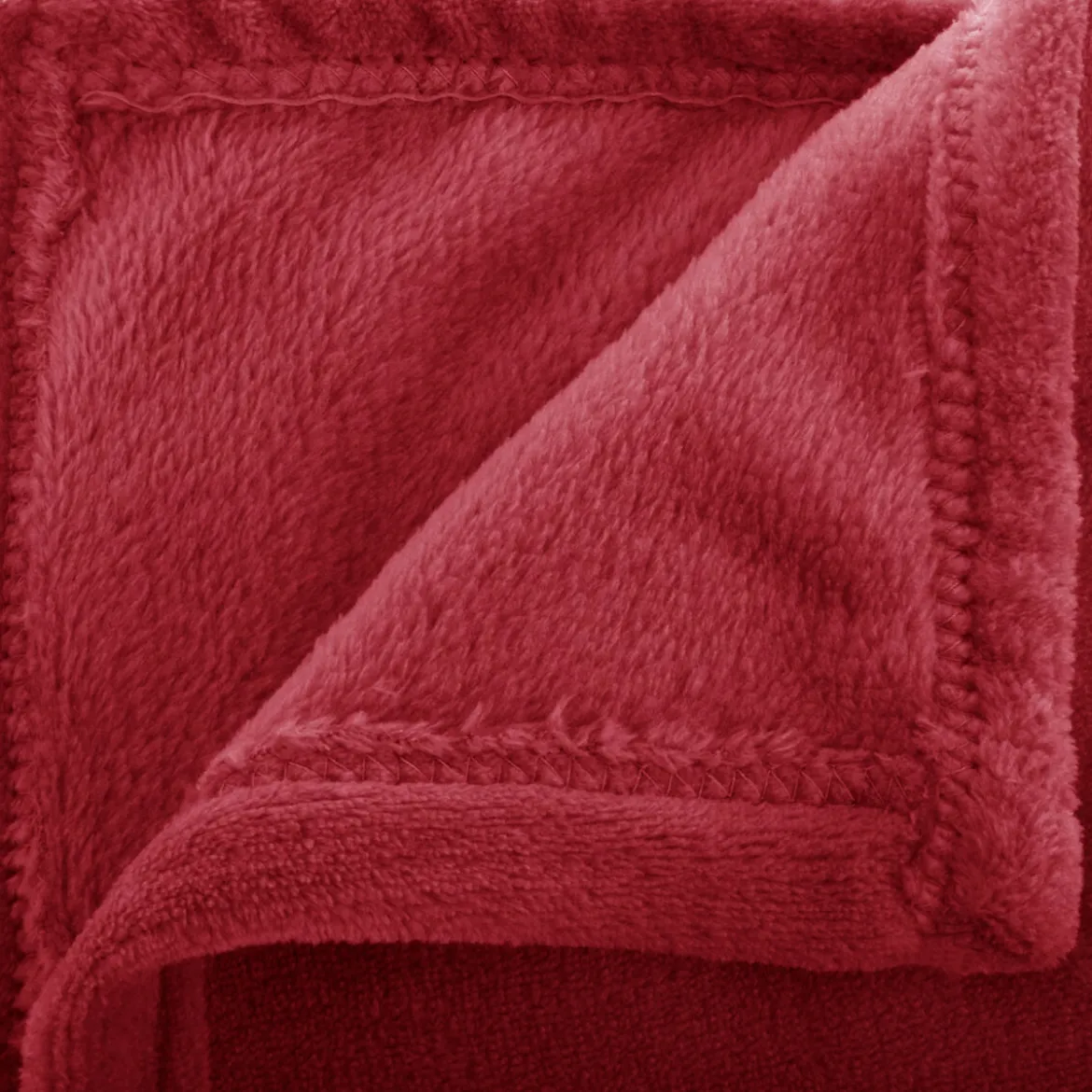 Manta Coralina Roja 180x230Cm