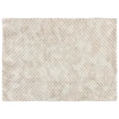 Manta de felpa beige INUIT