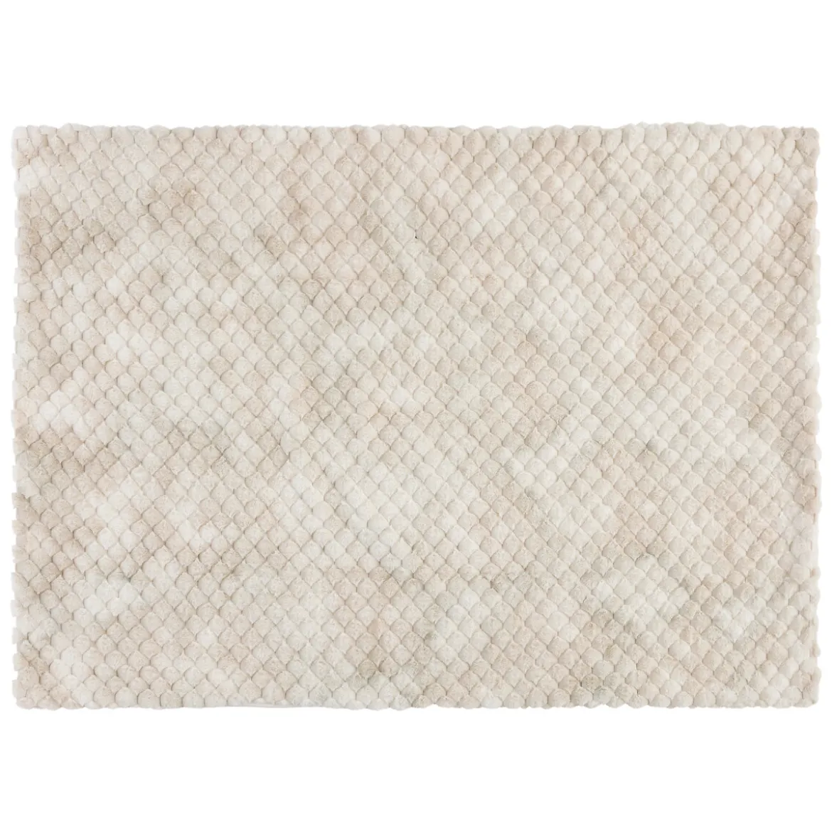 Manta de felpa beige INUIT