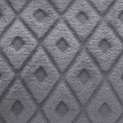 Manta Rombos 3D Gris 180x230Cm