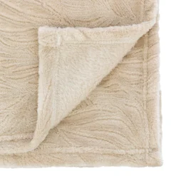 Manta Ryo De Franela Beige 125x150cm