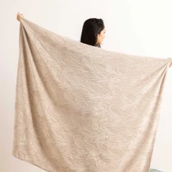 Manta Ryo De Franela Beige 125x150cm