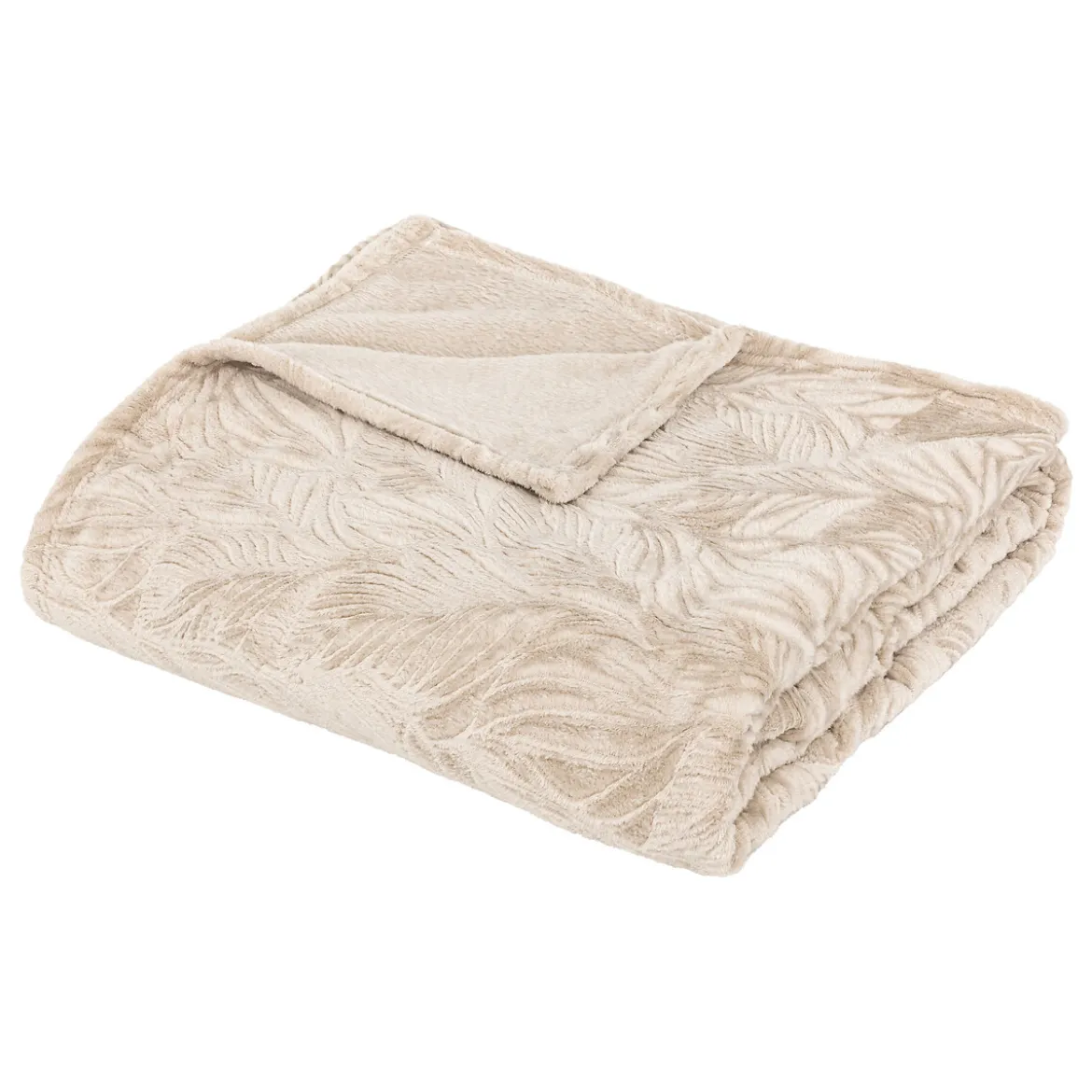 Manta Ryo De Franela Beige 180x230cm