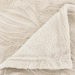 Manta Ryo De Franela Beige 180x230cm
