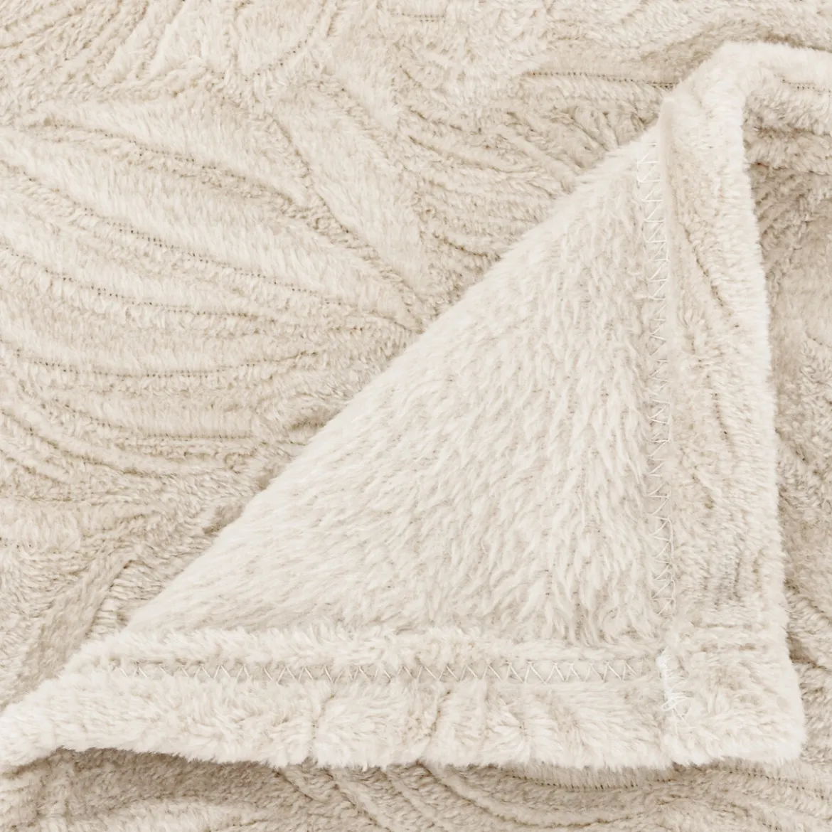 Manta Ryo De Franela Beige 180x230cm