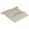 Manta Sea View C/Flecos Beige 130x180Cm
