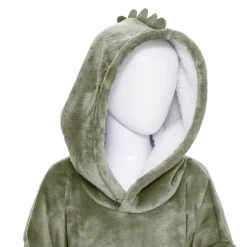Manta Sudadera Capucha Dino 60x95Cm