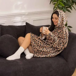 Manta Sudadera Con Capucha Dots