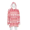 Manta sudadera con capucha navideña SCANDI 118cm