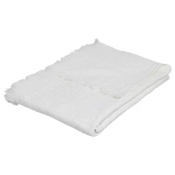 Manta The Floral Waffle Blanca 130x180cm
