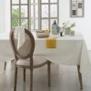 Mantel Chambray Blanco 140x240Cm
