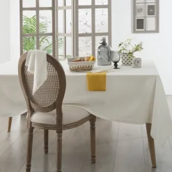Mantel Chambray Blanco 140x240Cm