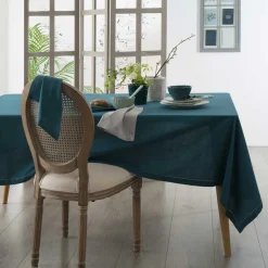 Mantel Chambray Verde 140x240Cm