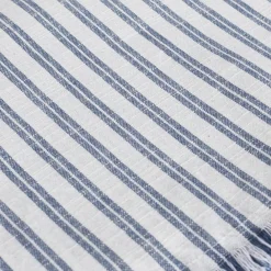 Mantel de mesa SLUB STRIPES azul 140x240cm
