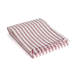 Mantel de mesa SLUB STRIPES terracota 140x240cm