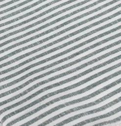 Mantel de mesa SLUB STRIPES verde 140x320cm