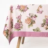 Mantel estampado BELLISSIMA ANNABEL rosa