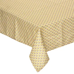 Mantel Gloria Amarillo Algodon 140x240