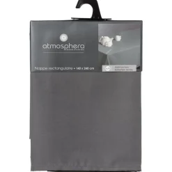 Mantel Gris Antimanchas 140x240Cm