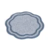 Mantel individual AVELINE azul D38cm