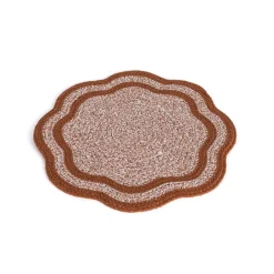 Mantel individual AVELINE terracota D38cm