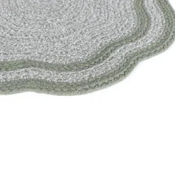 Mantel individual AVELINE verde D38cm