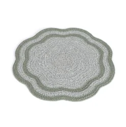 Mantel individual AVELINE verde D38cm