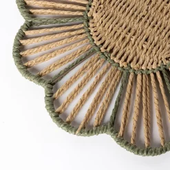 Mantel individual BLOOMY verde 38cm
