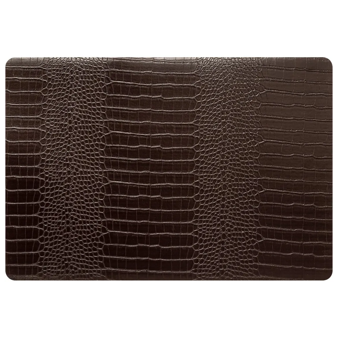 Mantel individual CROCO marrón 33x49cm