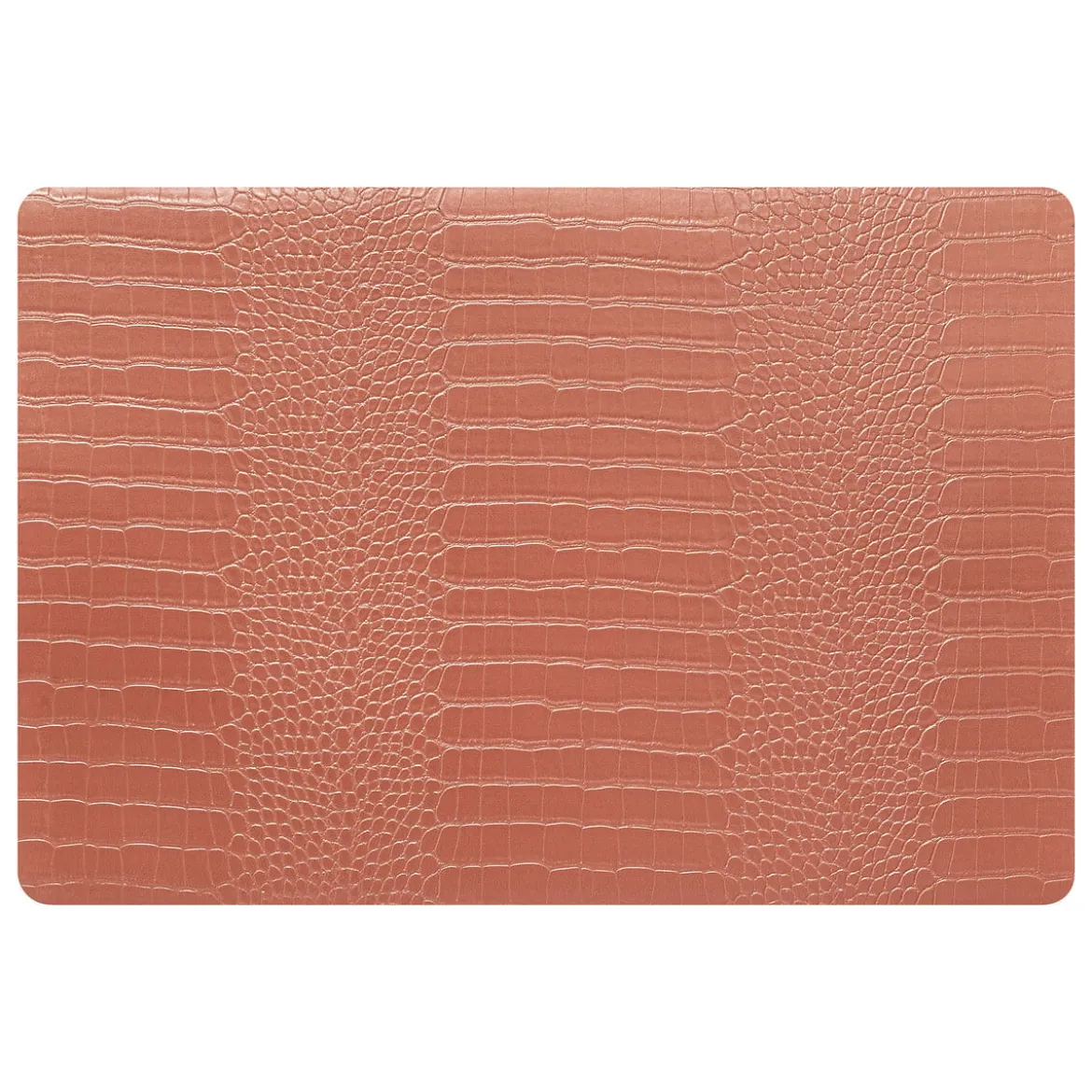 Mantel individual CROCO naranja 33x49cm