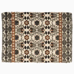 Mantel Individual DAKAR de yute y algodón 33x49cm