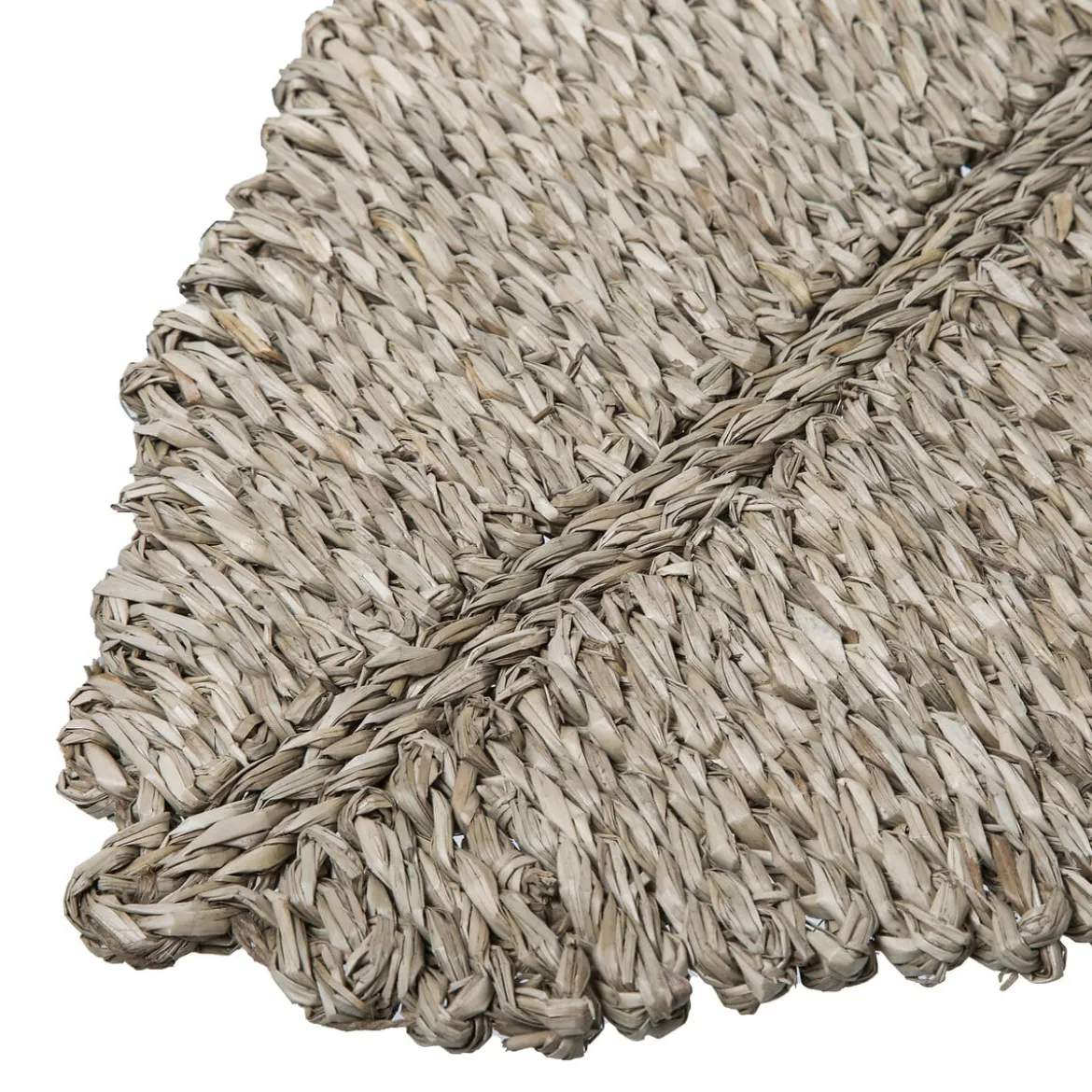 Mantel individual HOJA marrón de seagrass