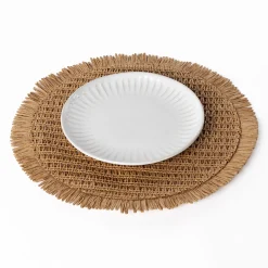 Mantel individual ORBE marrón 38cm