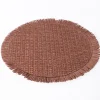 Mantel individual ORBE rojo 38cm