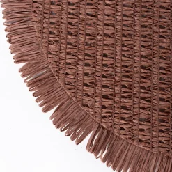 Mantel individual ORBE rojo 38cm