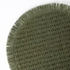Mantel individual ORBE verde 38cm