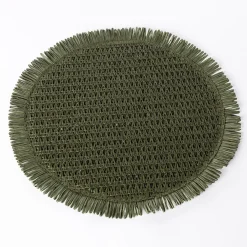 Mantel individual ORBE verde 38cm