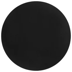 Mantel Individual Redondo Negro 38cm