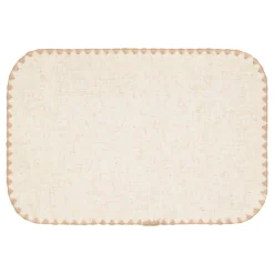 Mantel individual SANDRINE beige 30x45cm